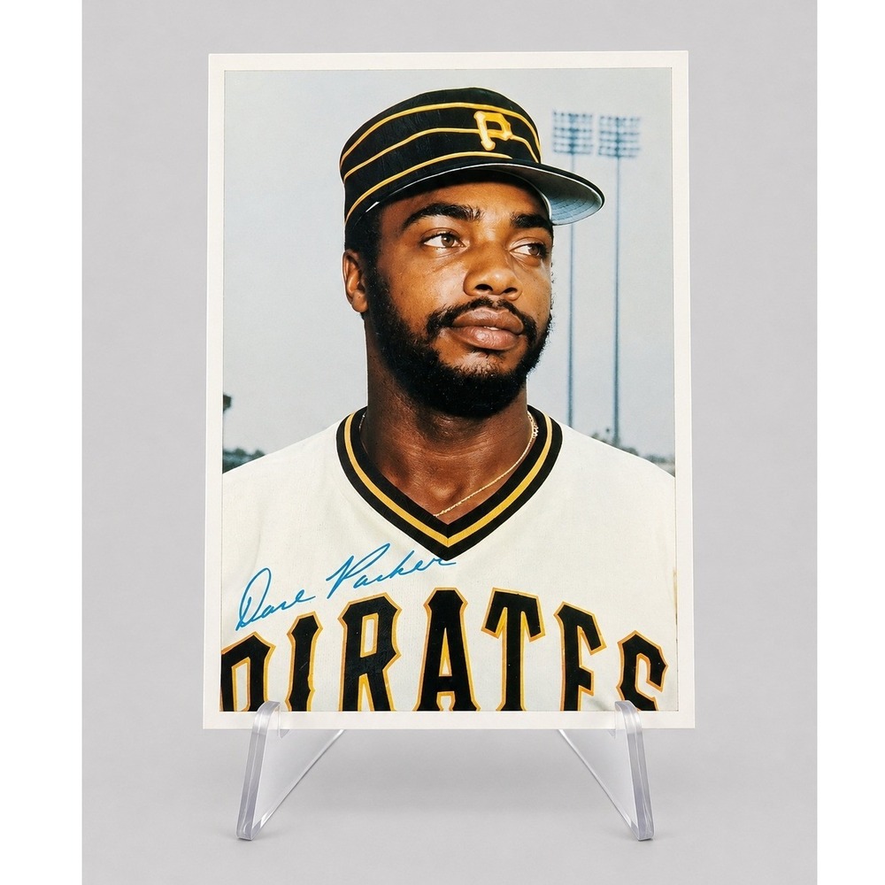 1980 Topps Dave Parker Pittsburgh Pirates Card 17 For The Fun Of It 5x7 Oversize